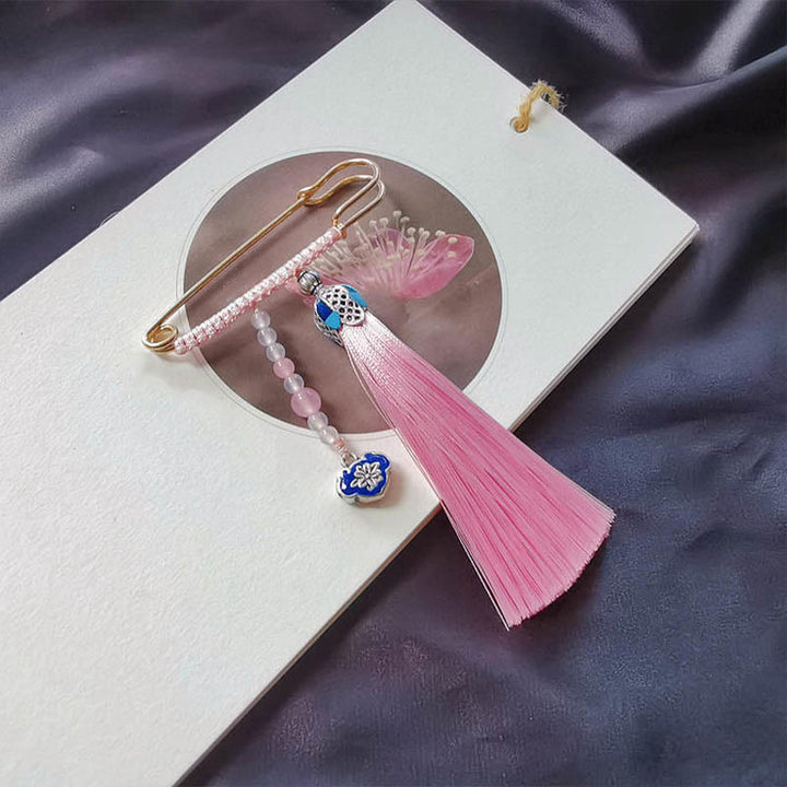 Broche positivo con Buddha Stones