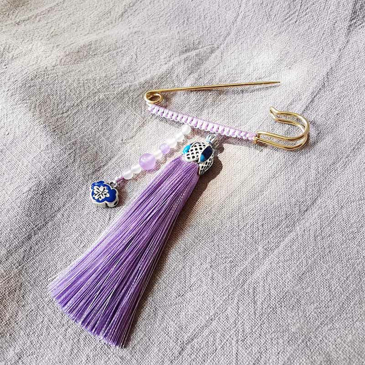 Broche positivo con Buddha Stones