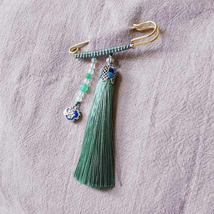 Broche positivo con Buddha Stones