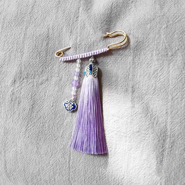 Broche positivo con Buddha Stones