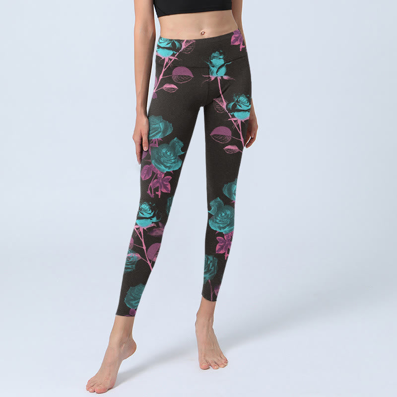Leggings de yoga para mujer con estampado de Buddha Stones - image 6