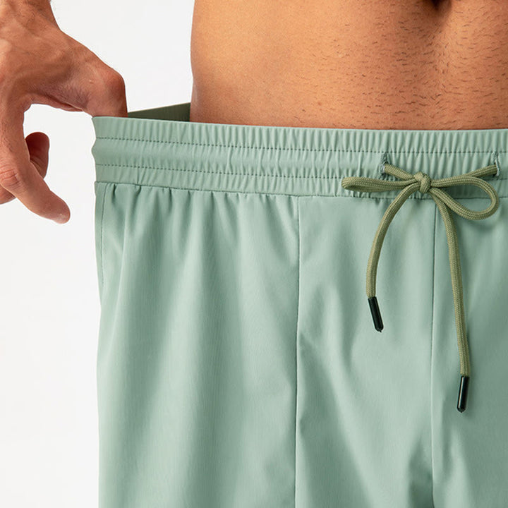 Pantalones cortos deportivos casuales de secado rápido con bolsillos para hombre de Buddha Stones - image 10