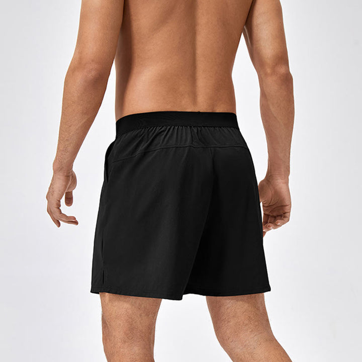 Pantalones cortos deportivos de secado rápido de nailon holgados e informales para hombre de Buddha Stones con bolsillos - image 20