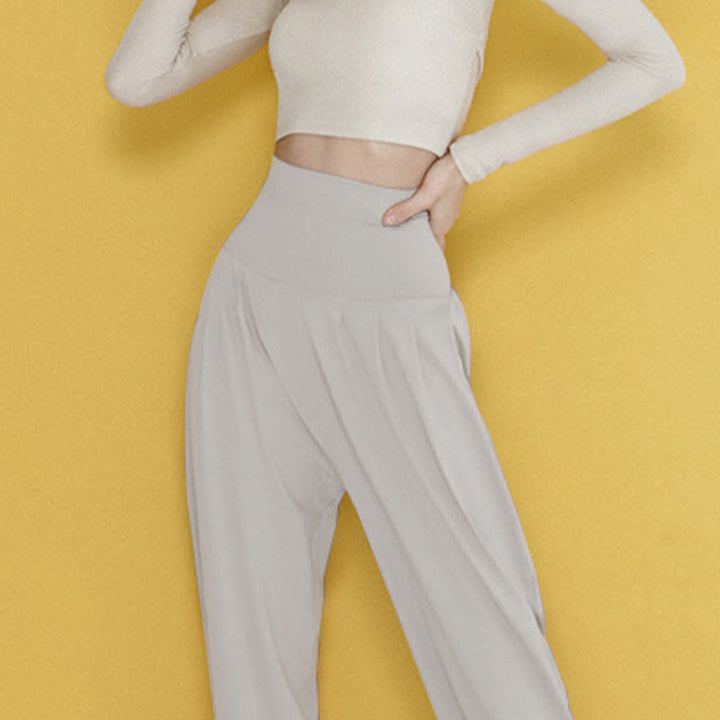 Pantalones Leica de talle alto, informales, de secado rápido y con bolsillos para mujer de Buddha Stones - image 40