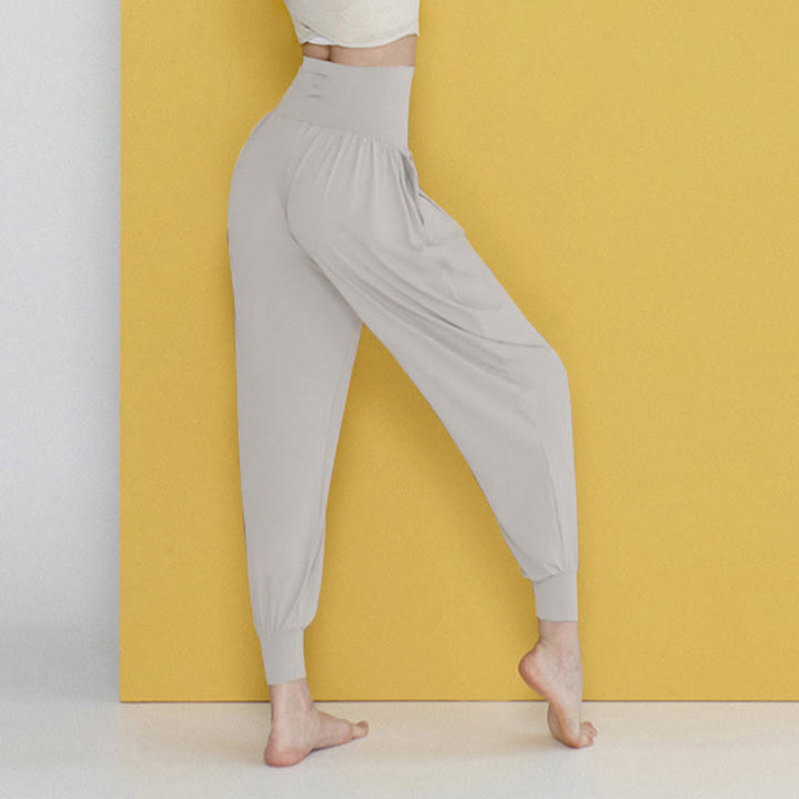 Pantalones Leica de talle alto, informales, de secado rápido y con bolsillos para mujer de Buddha Stones - image 39