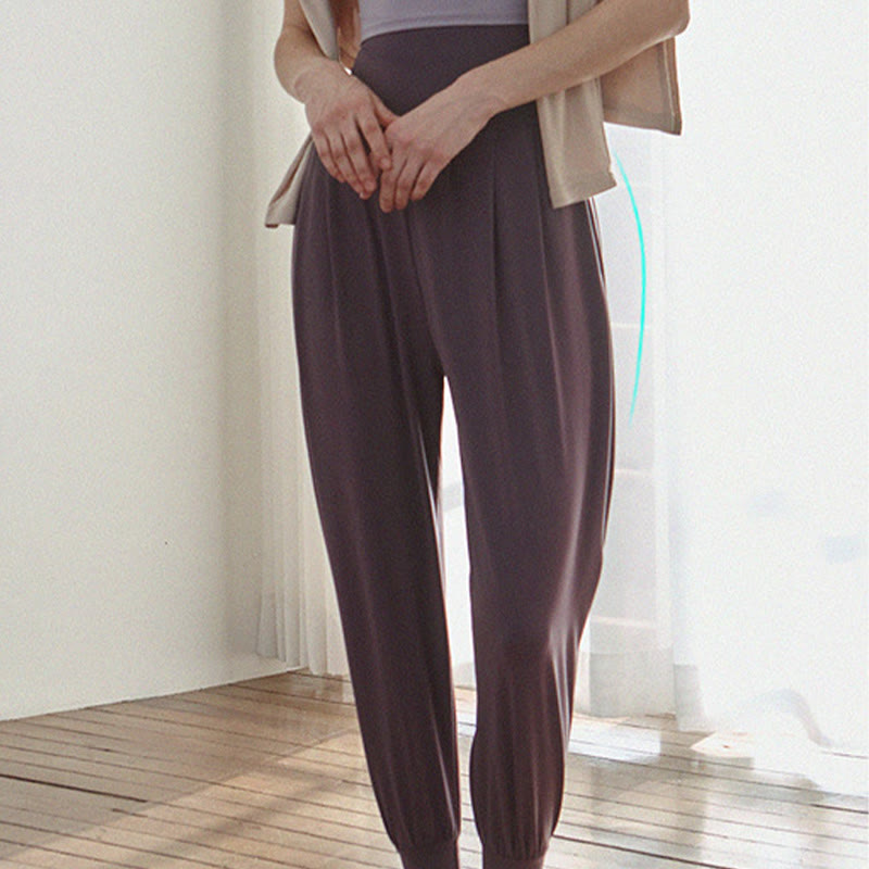 Pantalones Leica de talle alto, informales, de secado rápido y con bolsillos para mujer de Buddha Stones - image 15