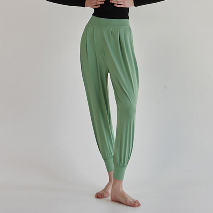Pantalones Leica de talle alto, informales, de secado rápido y con bolsillos para mujer de Buddha Stones - image 29