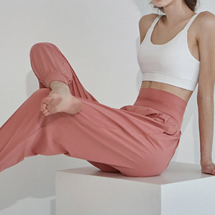 Pantalones Leica de talle alto, informales, de secado rápido y con bolsillos para mujer de Buddha Stones - image 22