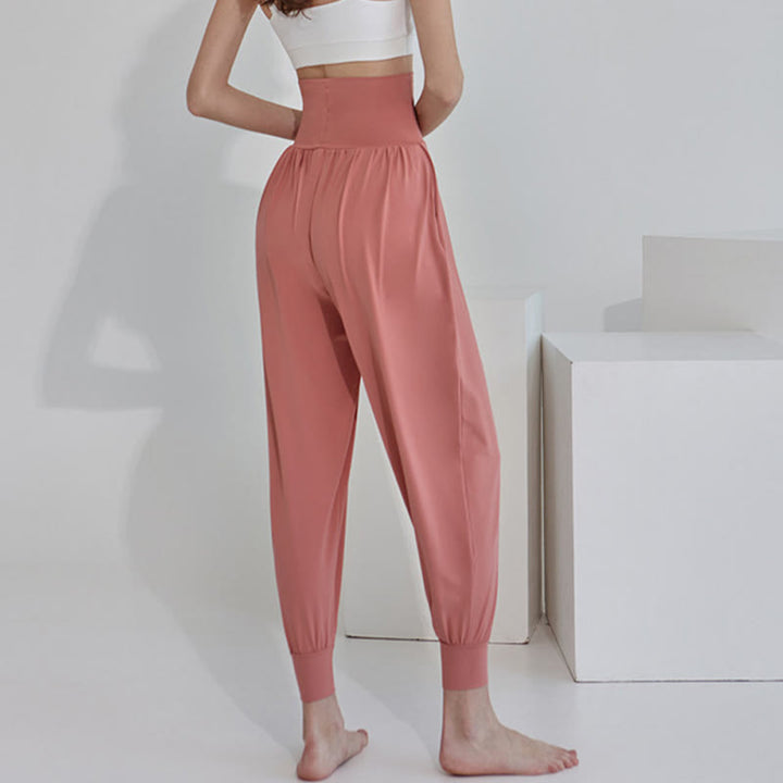 Pantalones Leica de talle alto, informales, de secado rápido y con bolsillos para mujer de Buddha Stones - image 24