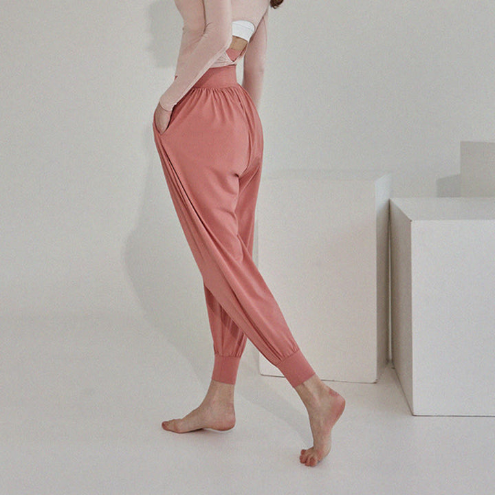 Pantalones Leica de talle alto, informales, de secado rápido y con bolsillos para mujer de Buddha Stones - image 21