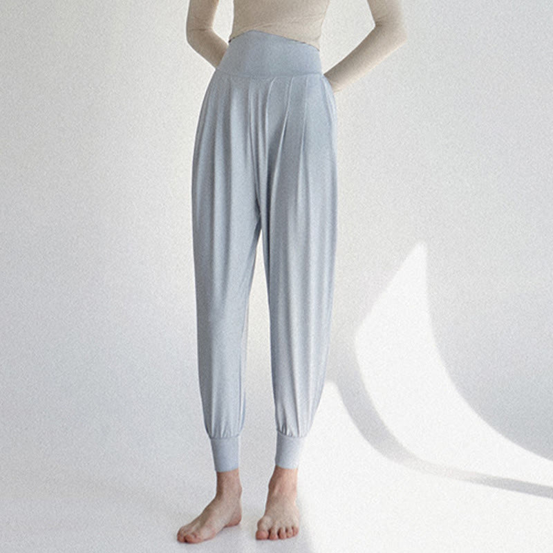 Pantalones Leica de talle alto, informales, de secado rápido y con bolsillos para mujer de Buddha Stones - image 9