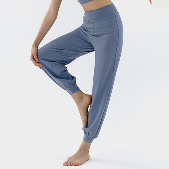 Pantalones Leica de talle alto, informales, de secado rápido y con Buddha Stones para mujer - image 14