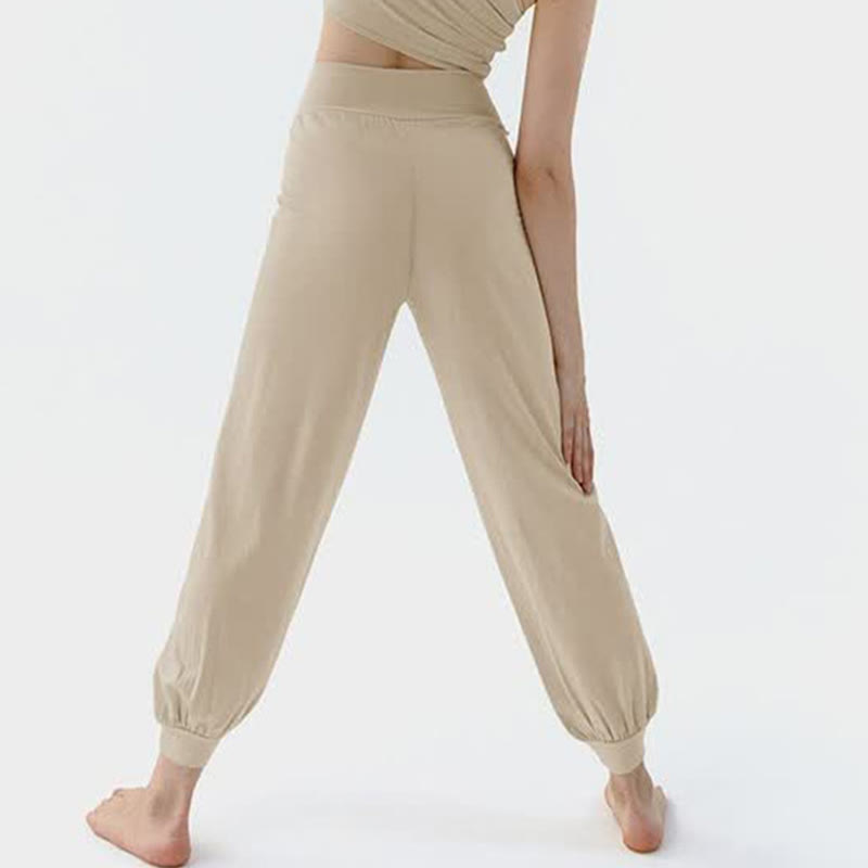 Pantalones Leica de talle alto, informales, de secado rápido y con Buddha Stones para mujer - image 8