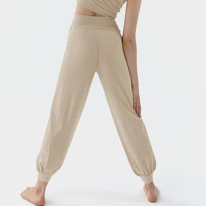 Pantalones Leica de talle alto, informales, de secado rápido y con Buddha Stones para mujer - image 8