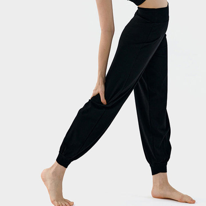 Pantalones Leica de talle alto, informales, de secado rápido y con Buddha Stones para mujer - image 18