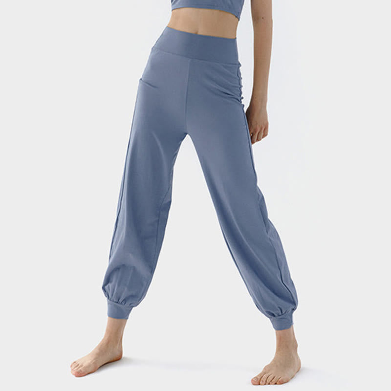 Pantalones Leica de talle alto, informales, de secado rápido y con Buddha Stones para mujer - image 12