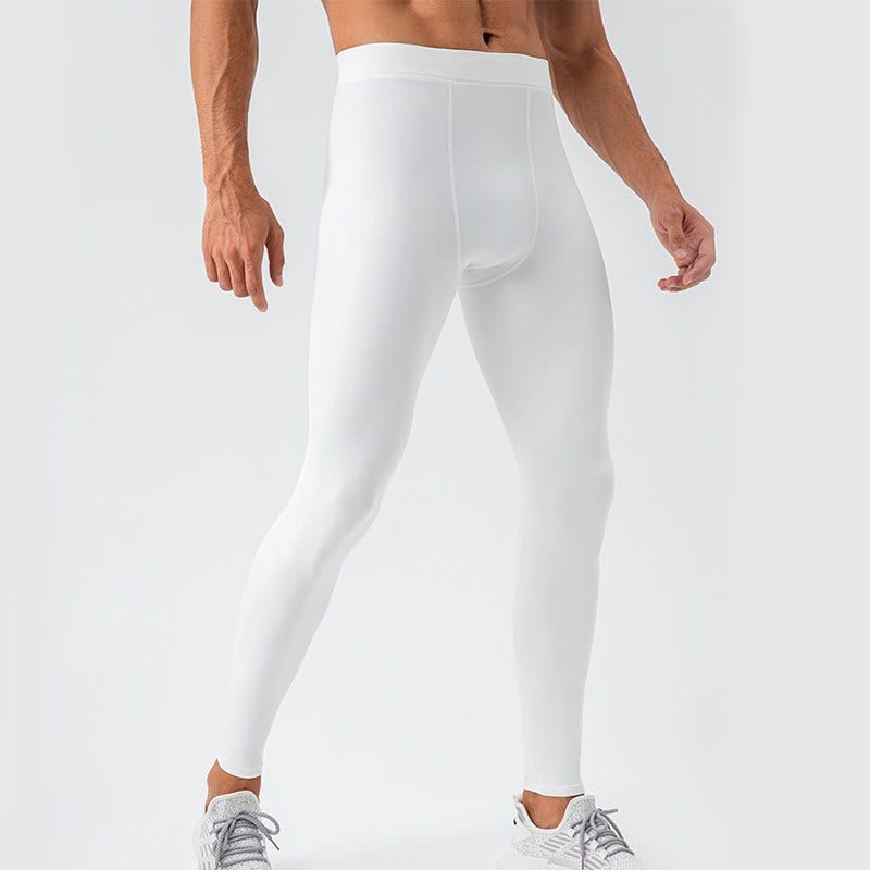 Pantalones deportivos transpirables elásticos de cintura alta con diseño de Buddha Stones para hombre - Blanco - US/UK/AU44, UE 54 (2XL) - image 7