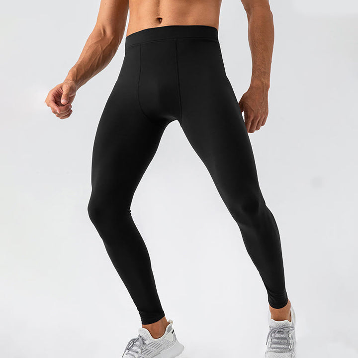 Pantalones deportivos transpirables elásticos de cintura alta con diseño de Buddha Stones para hombre - image 1
