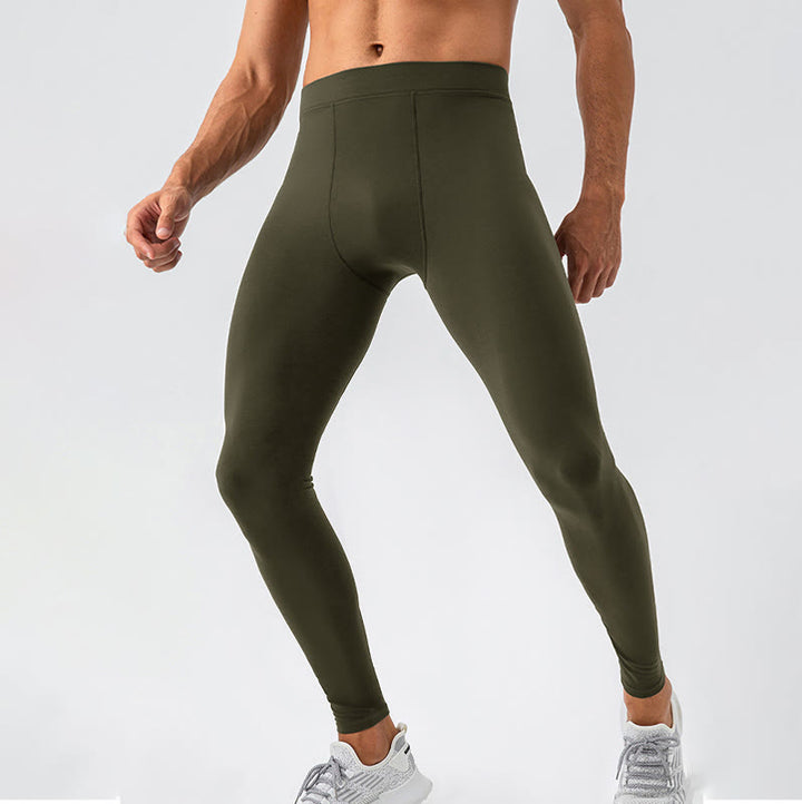 Pantalones deportivos transpirables elásticos de cintura alta con diseño de Buddha Stones para hombre