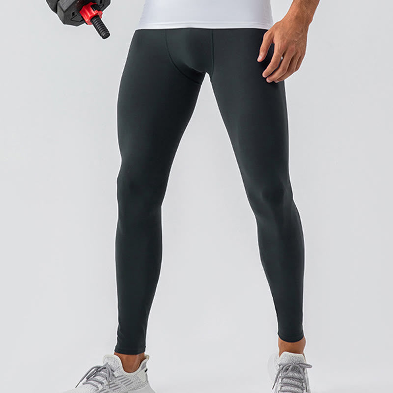 Pantalones deportivos transpirables elásticos de cintura alta con diseño de Buddha Stones para hombre