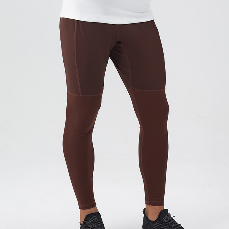 Pantalones deportivos de cintura alta con diseño de Buddha Stones, transpirables y de secado rápido para hombre con bolsillo con cremallera - image 14