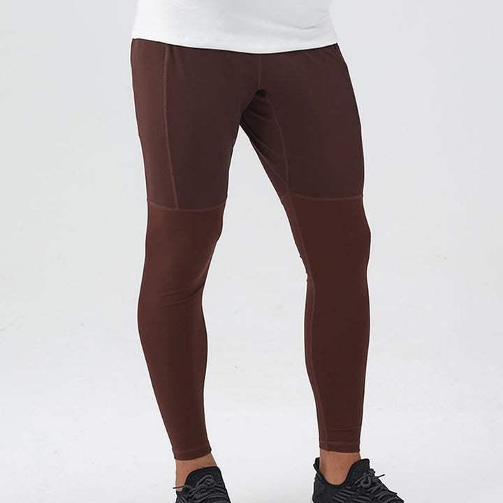 Pantalones deportivos de cintura alta con diseño de Buddha Stones, transpirables y de secado rápido para hombre con bolsillo con cremallera - image 14
