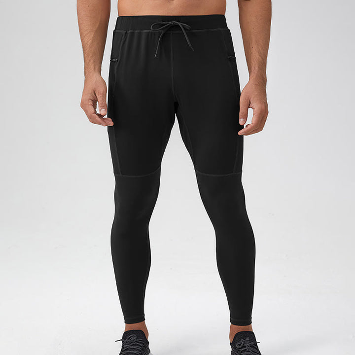 Pantalones deportivos de cintura alta con diseño de Buddha Stones, transpirables y de secado rápido para hombre con bolsillo con cremallera - image 19