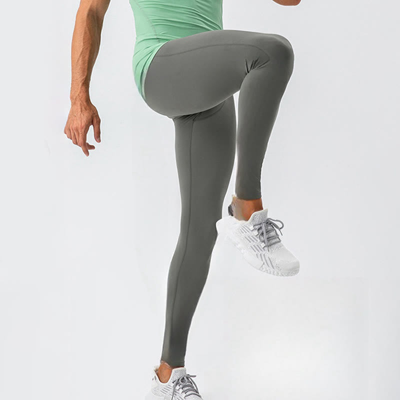Pantalones deportivos de cintura alta con diseño de Buddha Stones , elásticos, de secado rápido, transpirables, para gimnasio y hombre