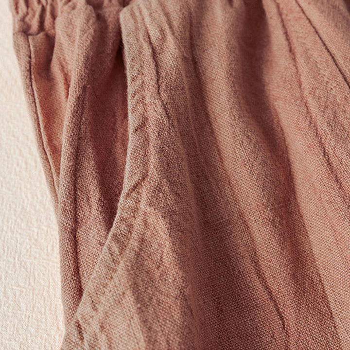 Pantalones harén de algodón para mujer, informales, holgados, de pierna recta, de longitud 7-8, con bolsillos y estampado de Buddha Stones - image 5