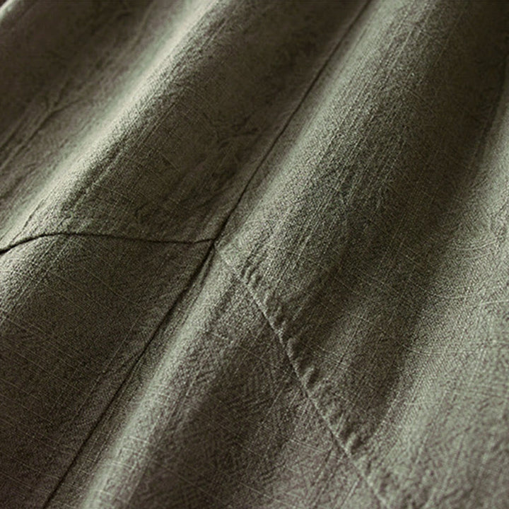 Pantalones harén de algodón para mujer, informales, holgados, de pierna recta, de longitud 7-8, con bolsillos y estampado de Buddha Stones - image 13