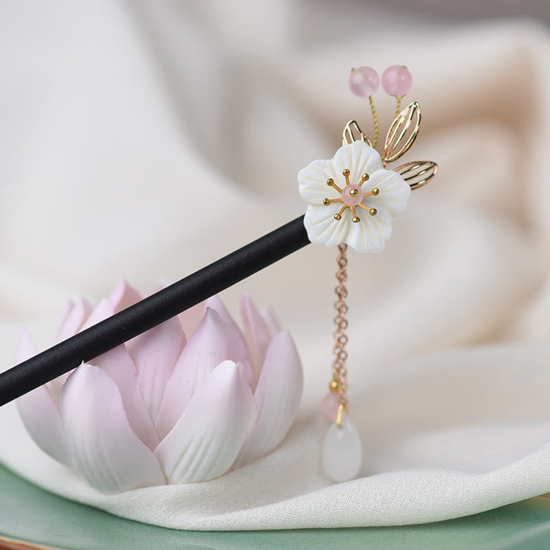 Horquilla de madera con Buddha Stones