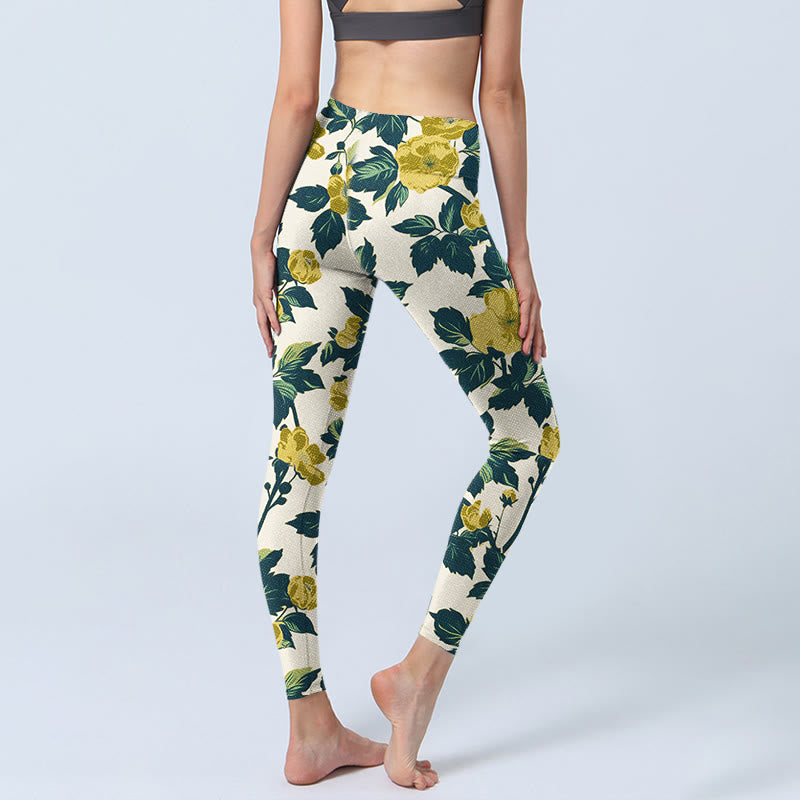 Leggings de fitness para gimnasio con estampado de Buddha Stones para mujer - image 4
