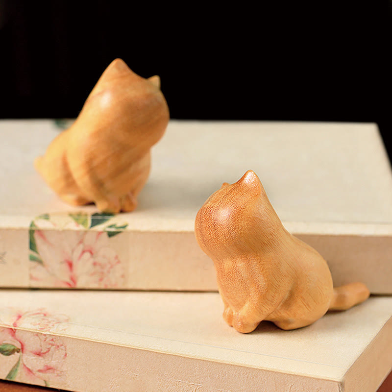 Buddha Stones de sándalo para gatos pequeños, protección para el hogar (tipo aleatorio) - image 3