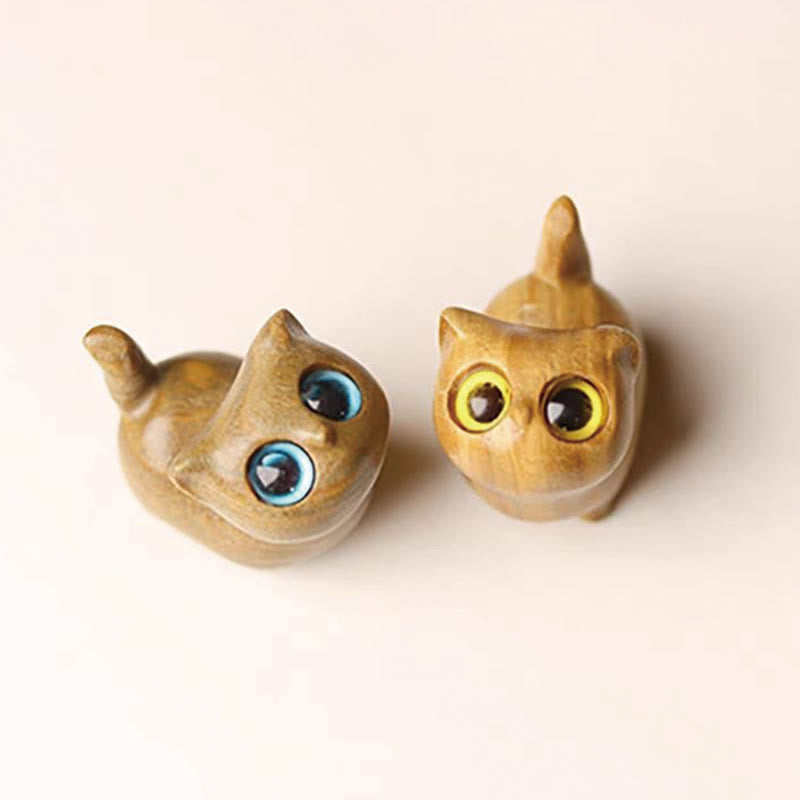 Buddha Stones, sándalo verde, madera de ébano, sándalo, hoja pequeña, sándalo rojo, mini gato de la suerte, decoración de paz