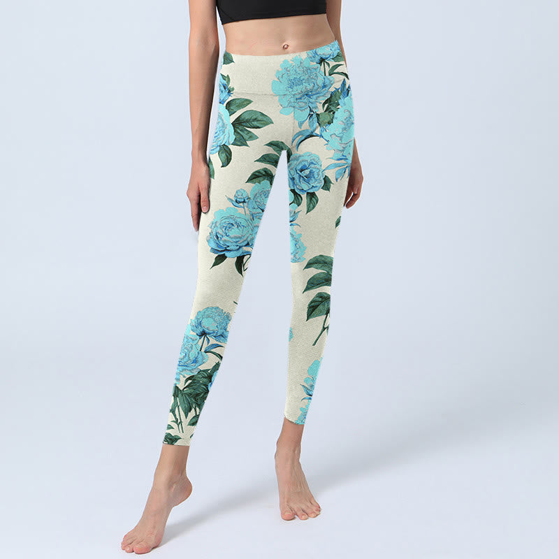 Leggings de yoga para mujer con estampado de Buddha Stones - image 5