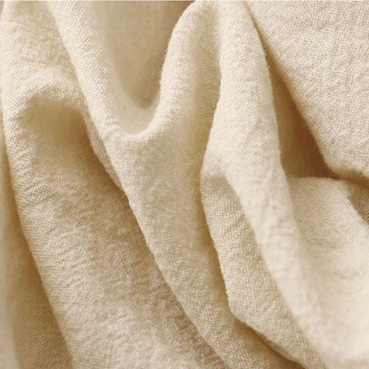 Pantalones de lino y algodón con diseño sencillo e informal de Buddha Stones para mujer, con aberturas laterales y bolsillos. - image 11