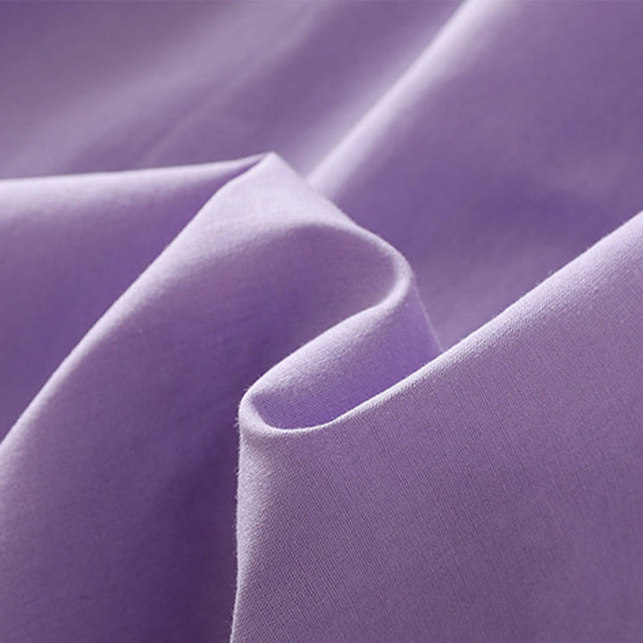 Vestido midi de lino y algodón con cuello en V, media manga y bolsillos, bordado de orquídeas de verano con Buddha Stones - image 9