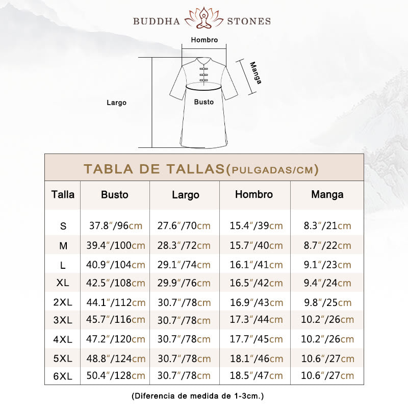 Buddha Stones - Conjunto de ropa de lino y algodón para mujer, 2 piezas, camiseta de manga corta, pantalones, meditación Zen Tai Chi - image 3