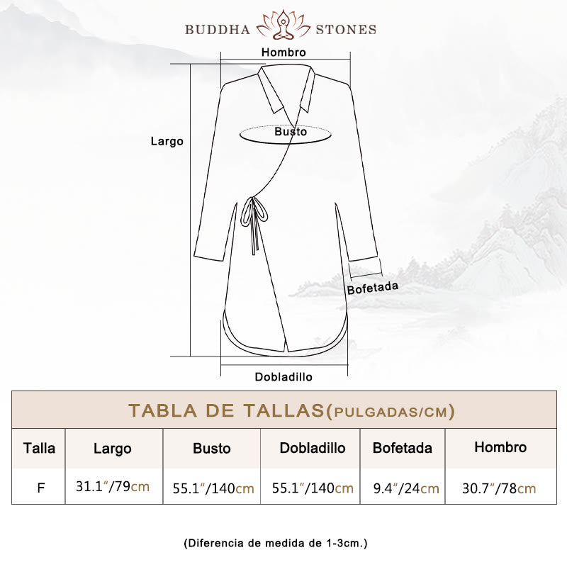 Ropa de algodón ramio con Buddha Stones para meditar
