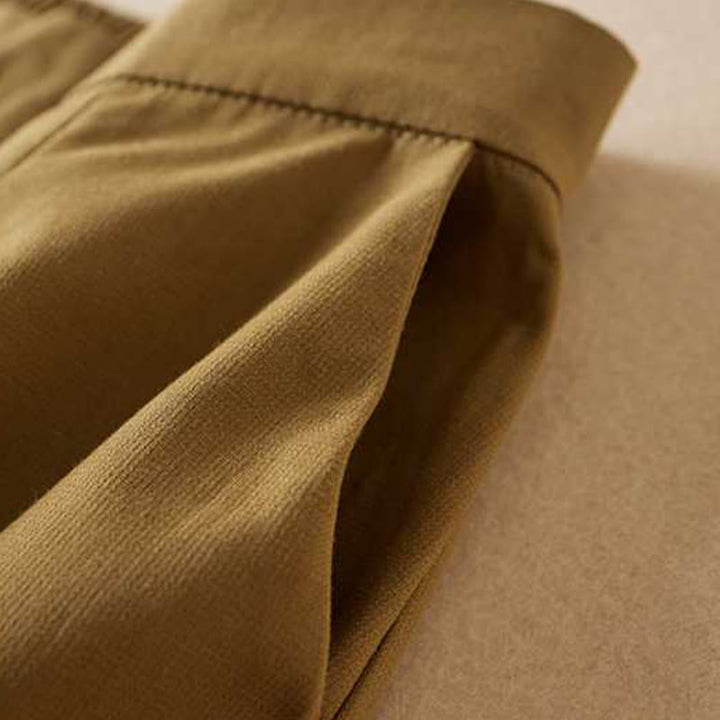 Pantalones cortos informales de verano con diseño de Buddha Stones, de lino y algodón, con cremallera y botones para mujer, con bolsillos