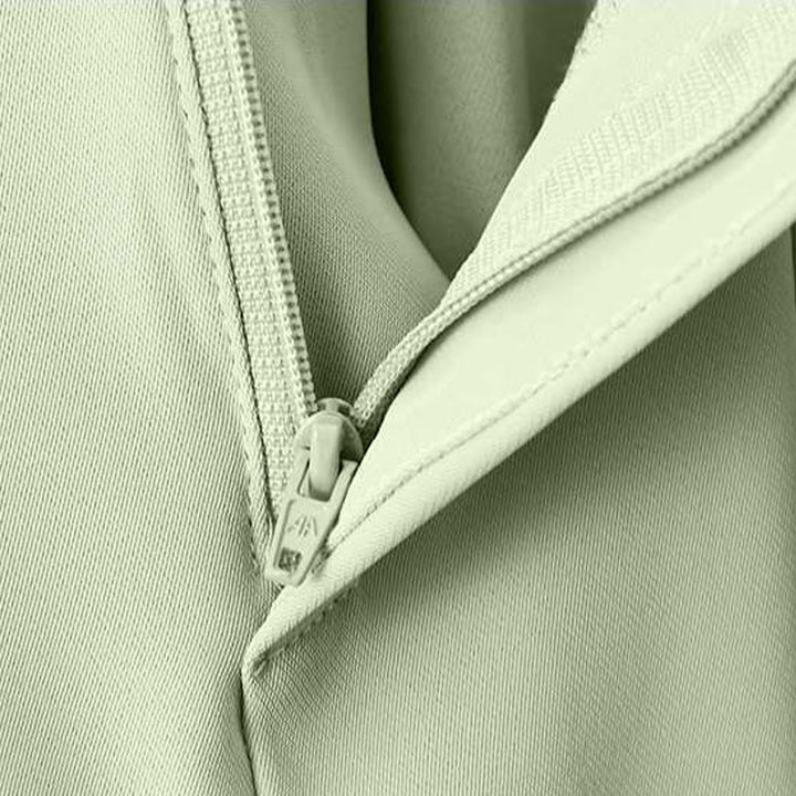 Pantalones cortos de verano informales con cremallera , Buddha Stones, sueltos, de lino y algodón, para mujer, con bolsillos