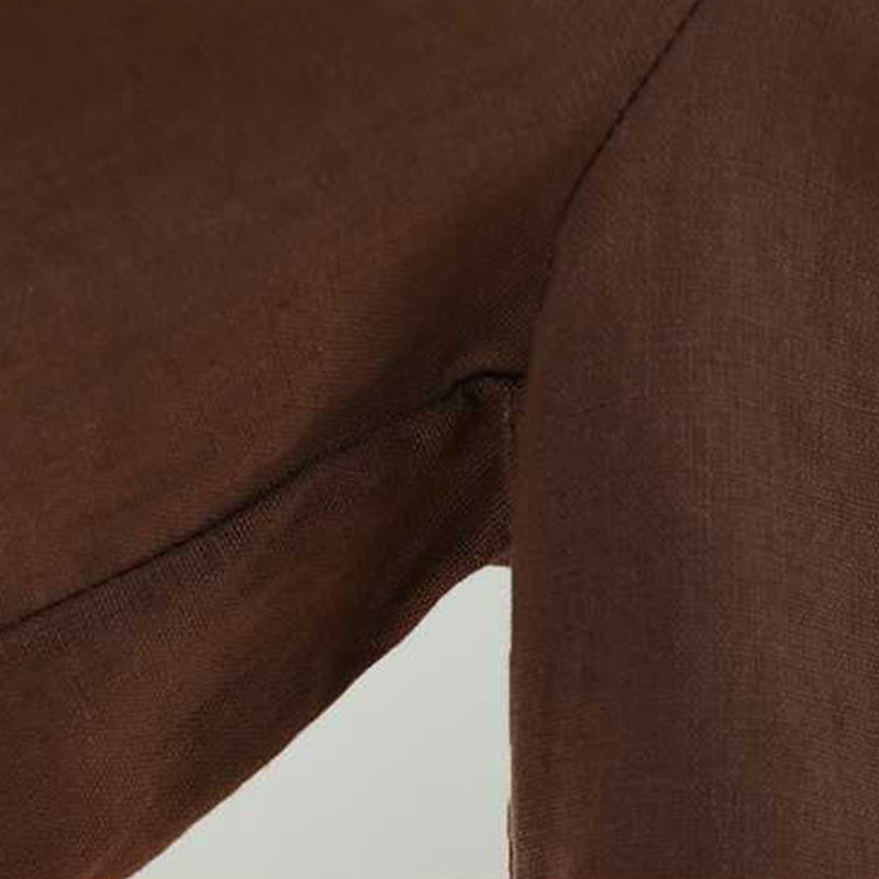 Pantalones cortos de verano informales con diseño de rana, de fibra acrílica, con botones y bolsillos , de Buddha Stones - image 14