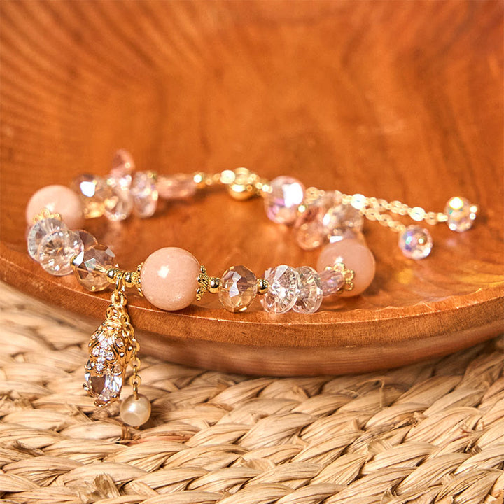 Pulsera de la riqueza PiXiu con piedra solar natural de Buddha Stones