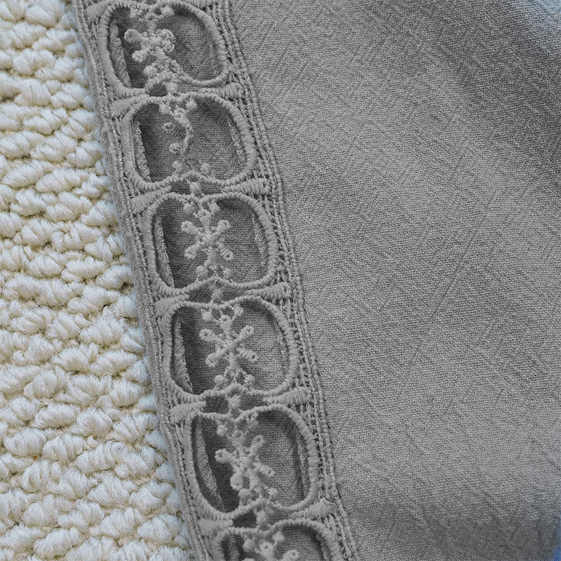 Pantalones de lino y algodón con diseño de empalme de colores lisos de verano para mujer con bolsillos y Buddha Stones - image 19