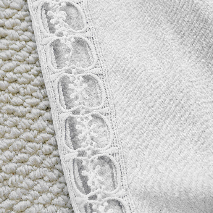 Pantalones de lino y algodón con diseño de empalme de colores lisos de verano para mujer con bolsillos y Buddha Stones - image 5