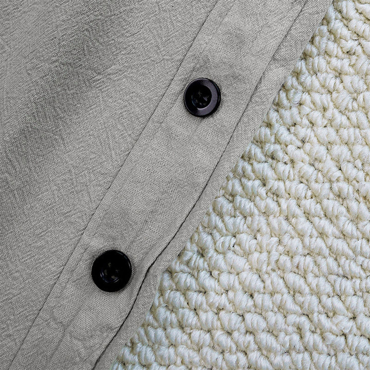 Pantalones de lino y algodón con cordón ajustable para mujer, con diseño de patchwork liso de verano y bolsillos, con Buddha Stones - image 39