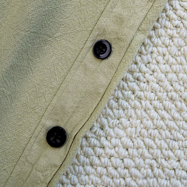 Pantalones de lino y algodón con cordón ajustable para mujer, con diseño de patchwork liso de verano y bolsillos, con Buddha Stones - image 31