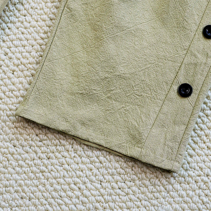 Pantalones de lino y algodón con cordón ajustable para mujer, con diseño de patchwork liso de verano y bolsillos, con Buddha Stones