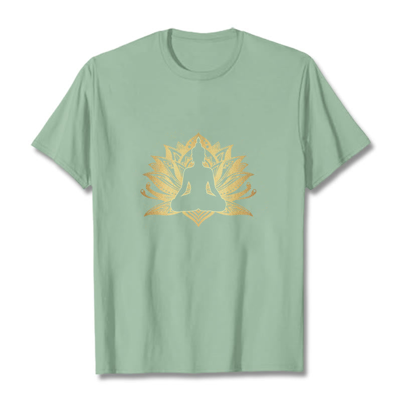 Camiseta de Buddha Stones de Buda - Verde pálido - 2XL - image 15