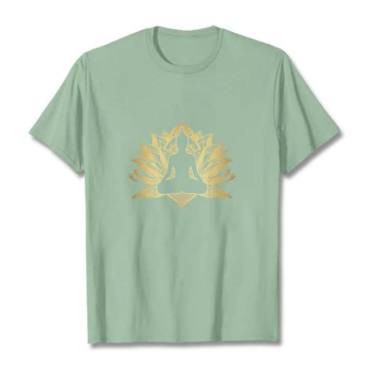 Camiseta de Buddha Stones de Buda - Verde pálido - 2XL - image 15